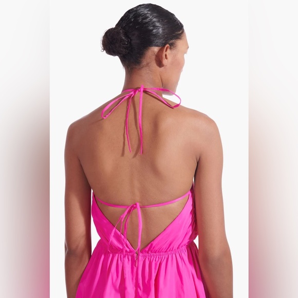 NWT STAUD DANIELLE DRESS BOUGAINVILLEA 🔥SOLD OUT DRESS🔥HOT ITEM🔥 - Picture 5 of 9